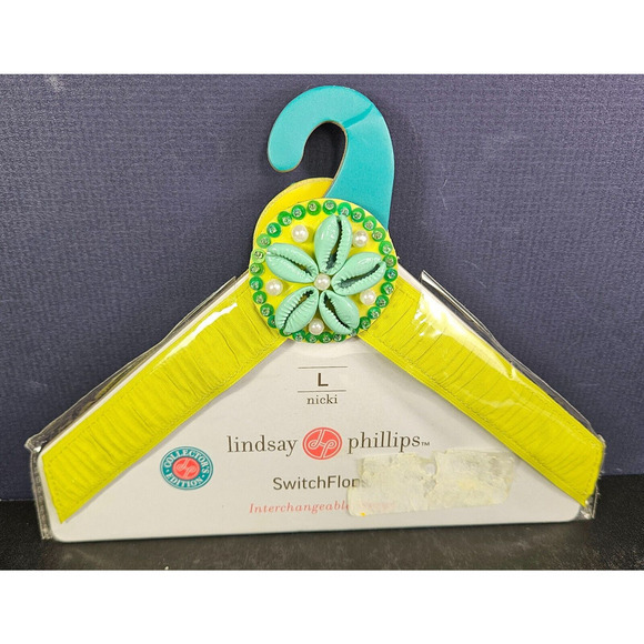 Lindsay Phillips STRAPS ONLY Beach Theme‎ Interchangeable for Switch Flops Large - Picture 1 of 6